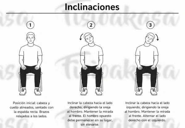 Inclinaciones cervicales
